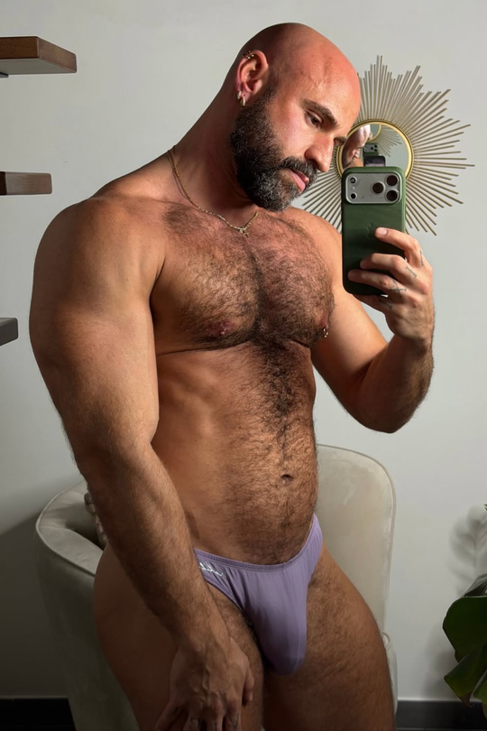 Premium Modal Scrunch-Back Thong - Dusty Lavendar