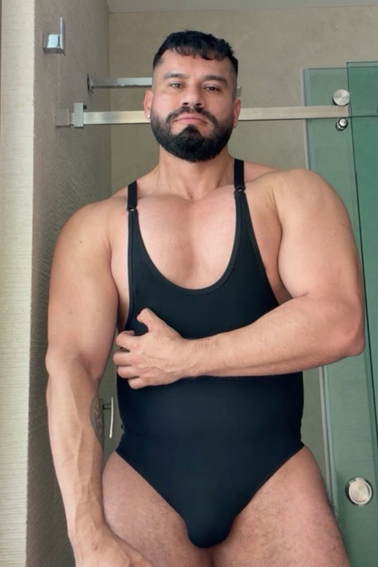 Wrestle Me Bodysuit - Midnight