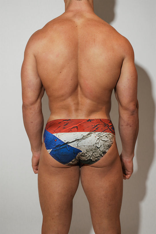 Lovesick Briefs - Puerto Rico Flag